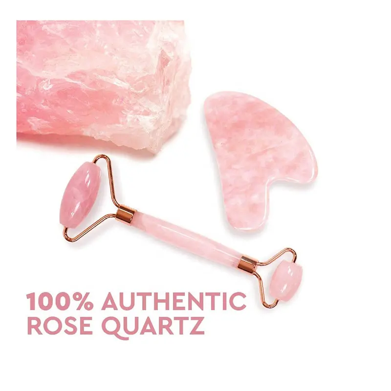 Mini Rose Quartz Eye Roller